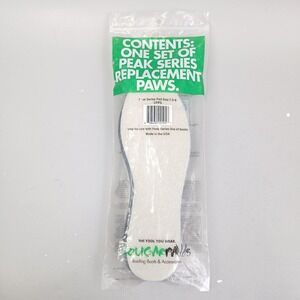 Cougar Paws Peak Series Replacement Paws Pads Unisex 7.5-8 Black Cream CPPS USA